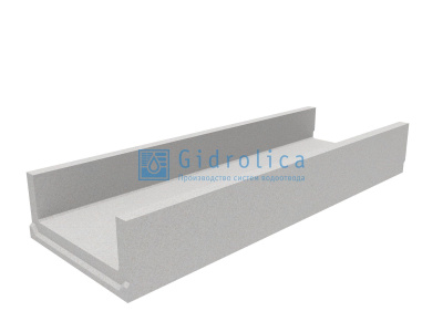 Лоток водоотводный бетонный коробчатый (СО-300мм), КП 100.44(30).31(24) - BGF-XL
