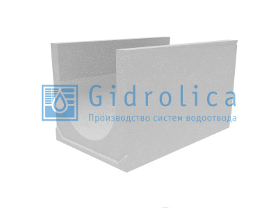 Лоток водоотводный бетонный коробчатый (СО-500мм), с уклоном 0,5%  КUу 100.65(50).61(52) - BGU-XL, № 32