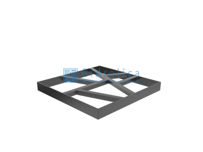 Форма для садовых дорожек Gidrolica Way Ф-4.4.0,4 геометрия – пластиковая черная