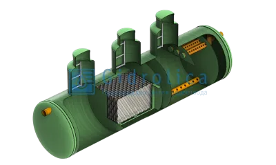 Gidrolica LOS-System 3/пескоотделитель-бензомаслоотделитель-сорбционный фильтр/10